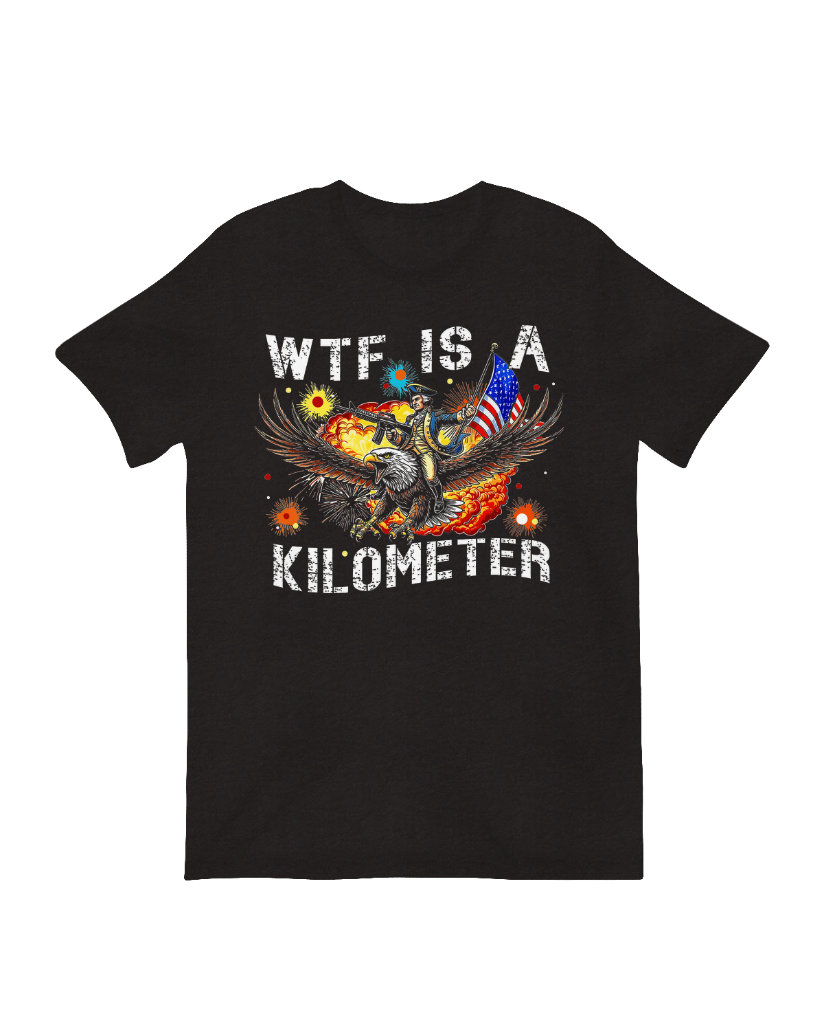 WTF is a Kilometer T-Shirt – Funny Measurement Meme Graphic Tee
