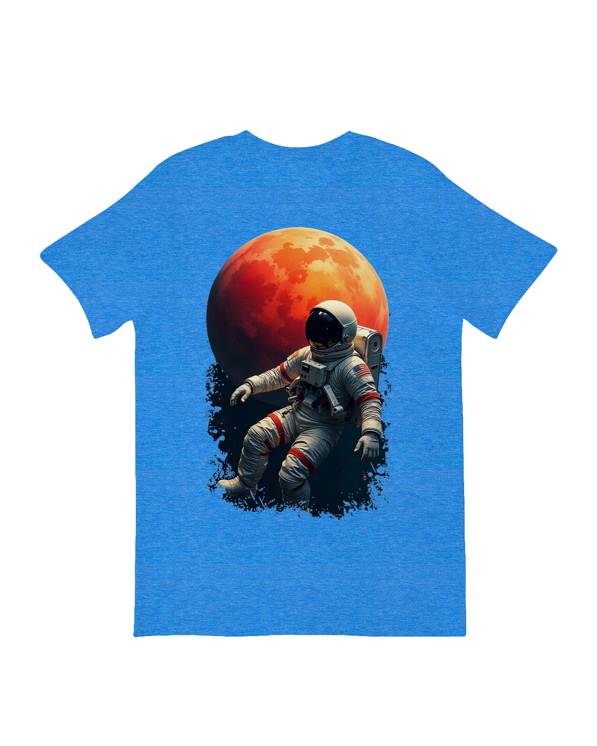 Astronaut under the moon