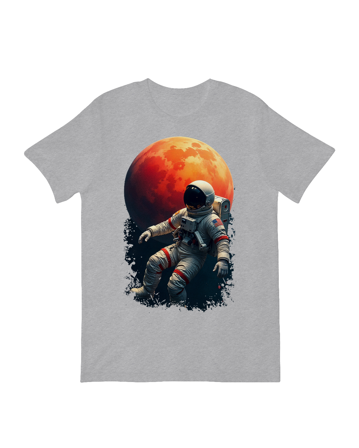 Astronaut under the moon