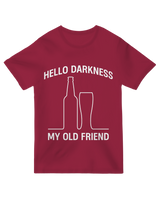 Hello Darkness My Old Friend Nerdy Graphic