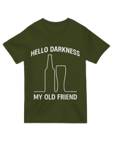 Hello Darkness My Old Friend Nerdy Graphic