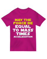 May the force be equal to mass times acceleration Geek