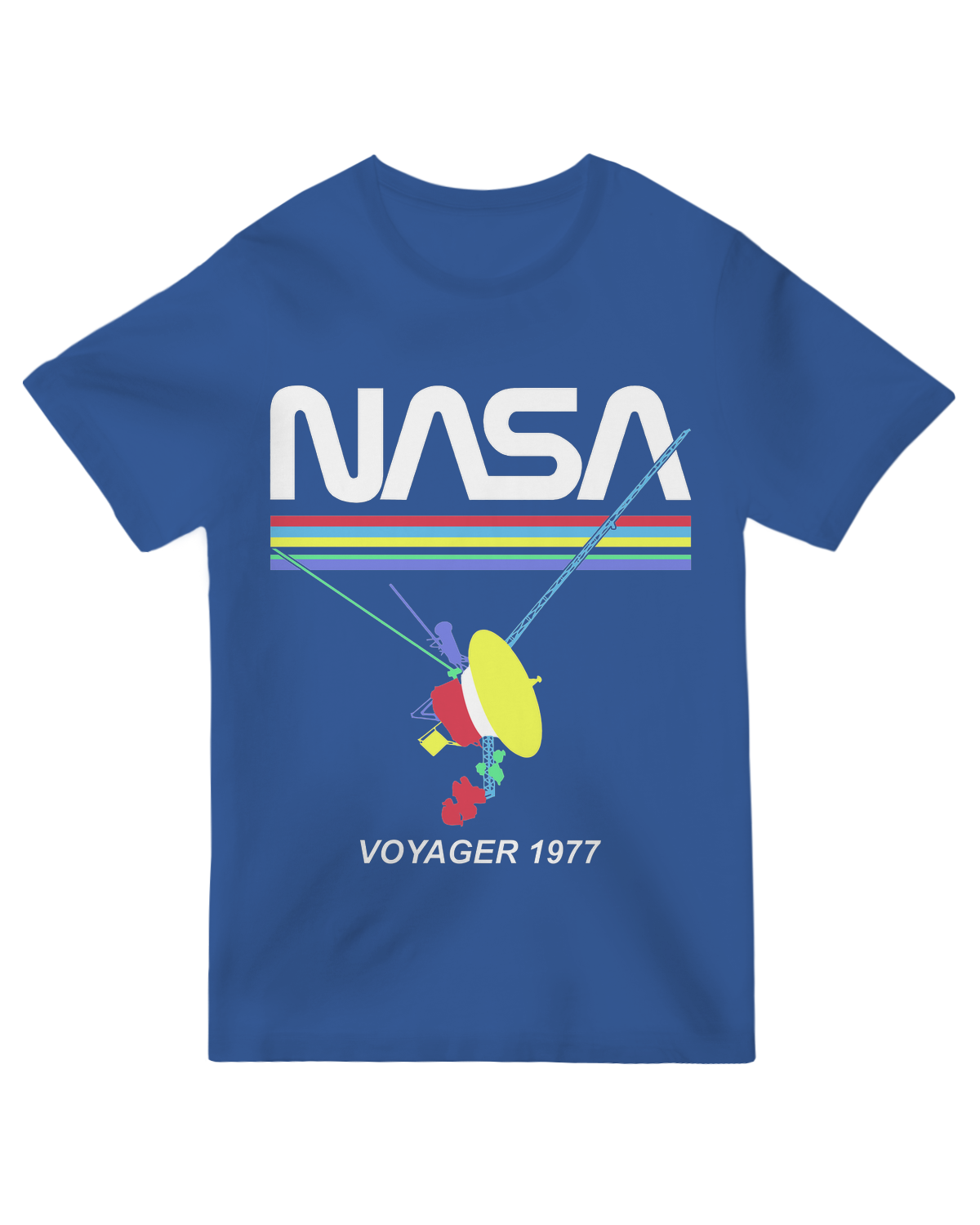 Retro NASA Voyager Spacecraft