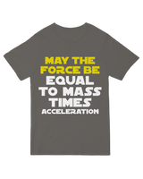 May the force be equal to mass times acceleration Geek