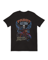 Pabst Blue Ribbon Skeleton Motorcycle