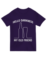 Hello Darkness My Old Friend Nerdy Graphic