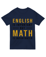 English is important but Math is importanter Geek