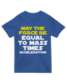 May the force be equal to mass times acceleration Geek