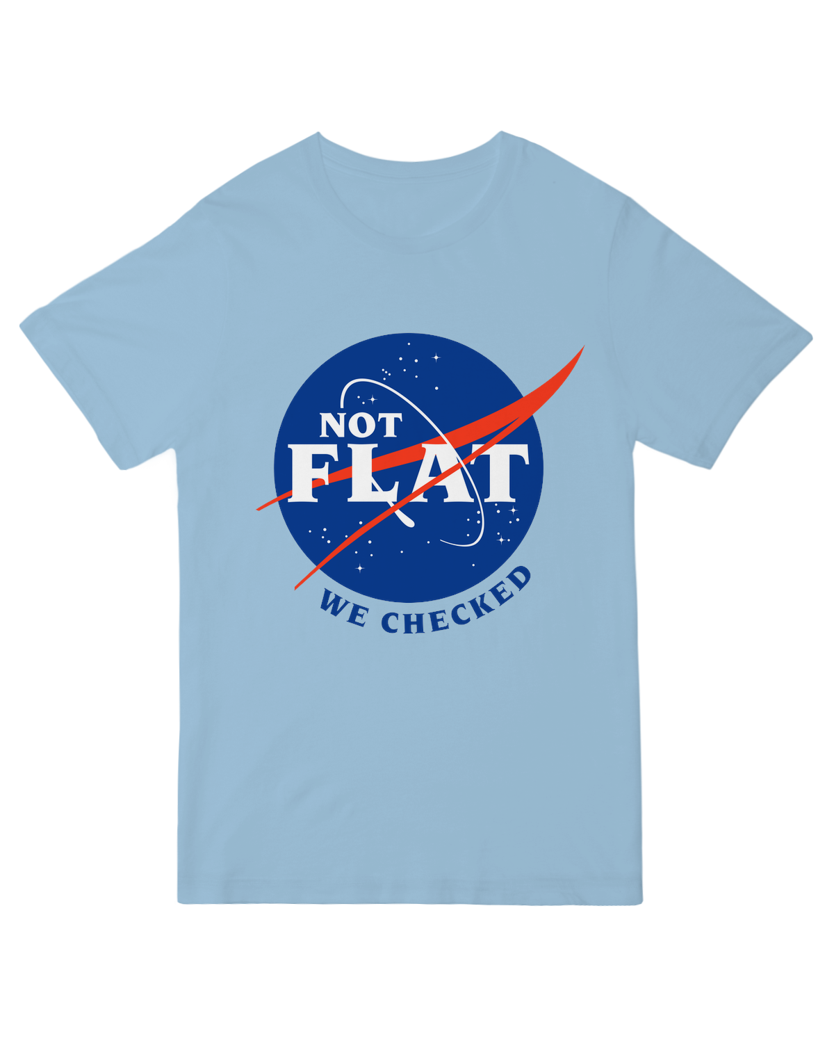 Not Flat Science Nerd