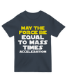 May the force be equal to mass times acceleration Geek