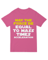 May the force be equal to mass times acceleration Geek