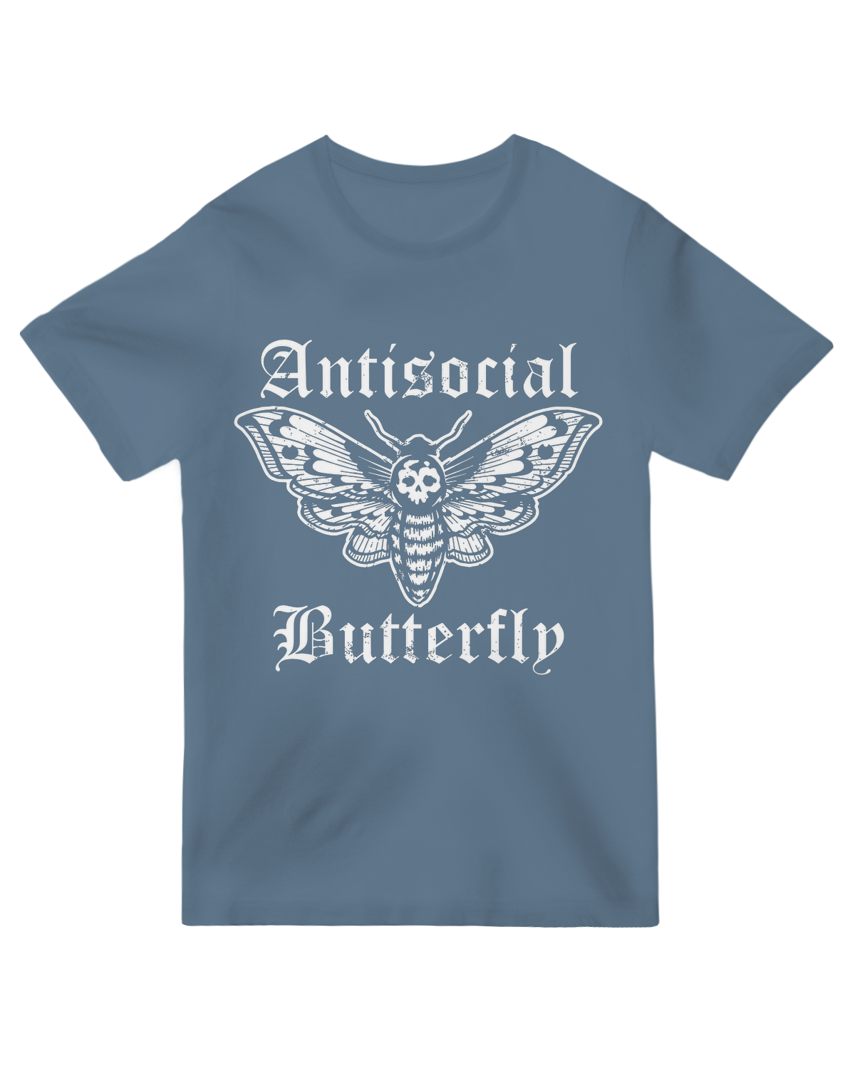 Funny Antisocial Butterfly