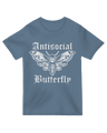 Funny Antisocial Butterfly