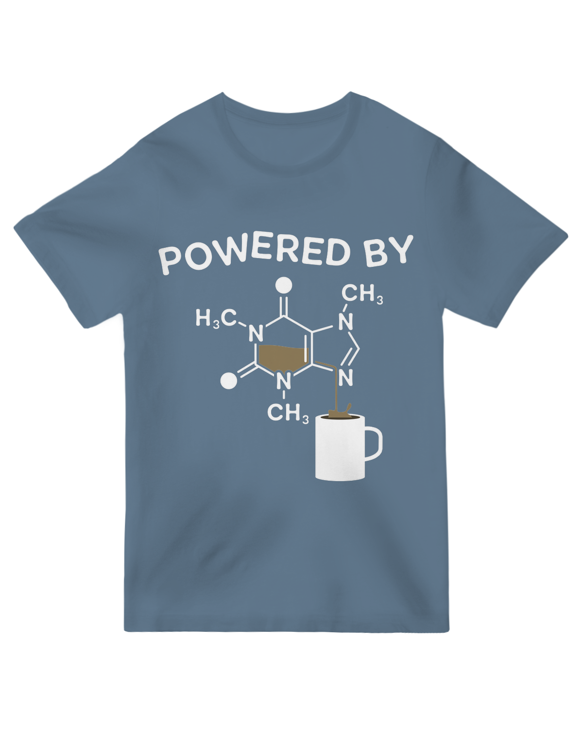 Powered By Caffeine Unisex Geek