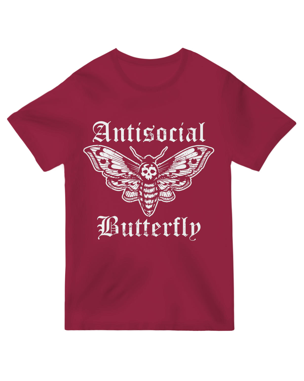 Funny Antisocial Butterfly