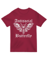 Funny Antisocial Butterfly