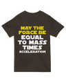 May the force be equal to mass times acceleration Geek