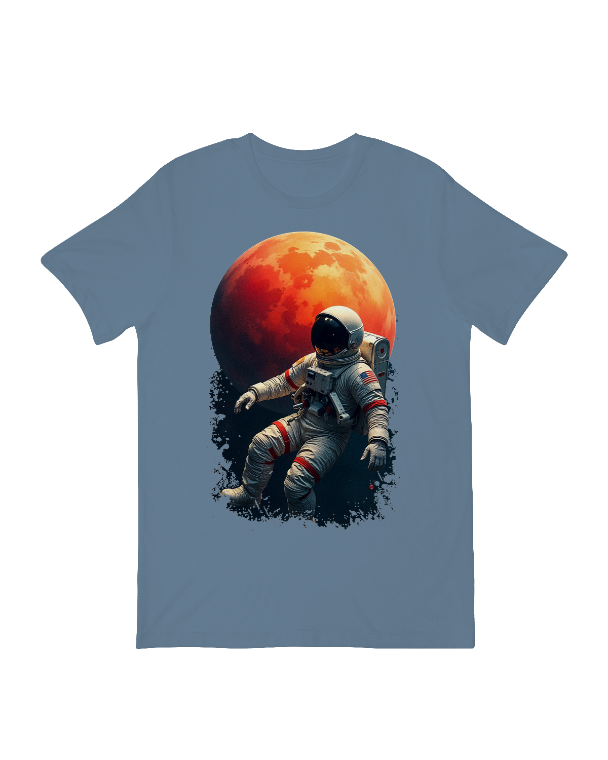 Astronaut under the moon