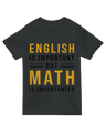 English is important but Math is importanter Geek