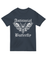 Funny Antisocial Butterfly