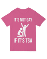 Its not gay if its TSA