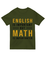 English is important but Math is importanter Geek