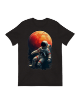 Astronaut under the moon