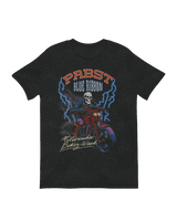 Pabst Blue Ribbon Skeleton Motorcycle