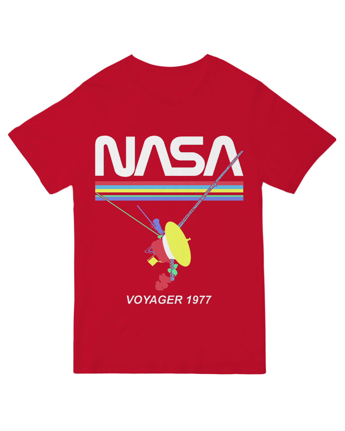 Retro NASA Voyager Spacecraft