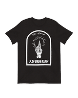 Alternative band merchandise memento mori artwork