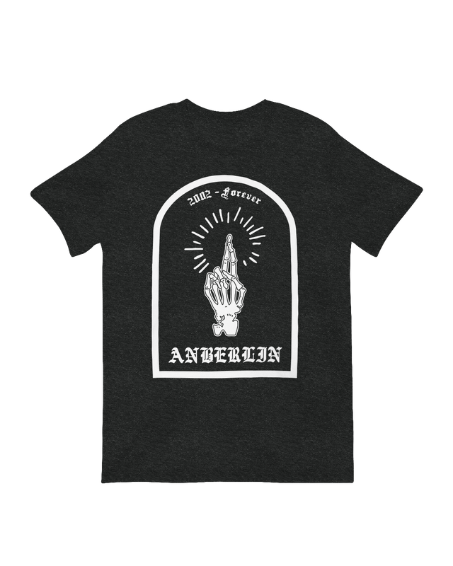 Anberlin Forever Skeleton Hand music art print