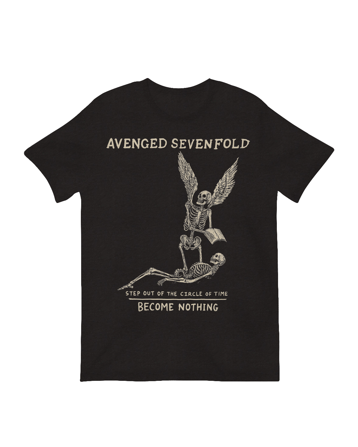 Avenged Sevenfold Become Nothing skeleton art print

