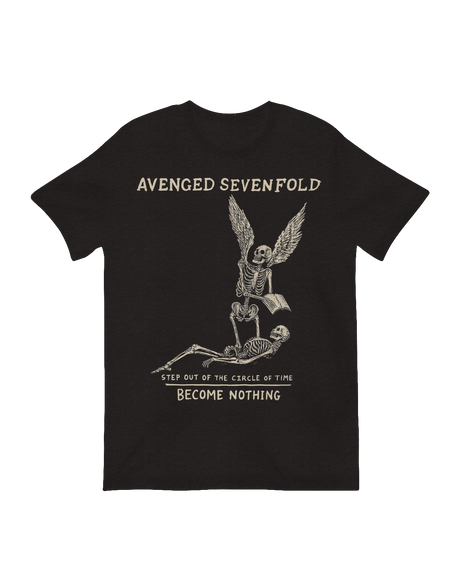 Avenged Sevenfold Become Nothing skeleton art print

