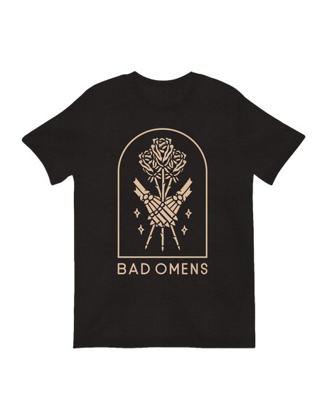 Bad Omens Skeletons Holding Roses gothic romance art print