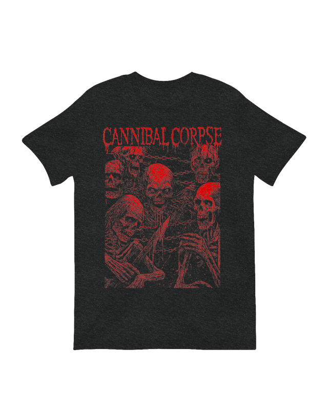Cannibal Corpse Chained Skeletons death metal poster