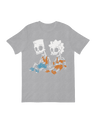 Cartoon character skeletal decor Simpson siblings

