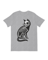 Cat X-Ray Skeleton feline anatomy art print

