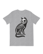 Cat X-Ray Skeleton feline anatomy art print

