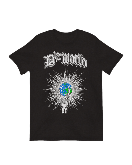 D12 World Skeleton Hand hip-hop music poster