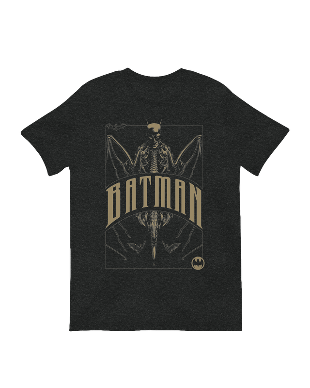 DC Batman skeleton comic book art print

