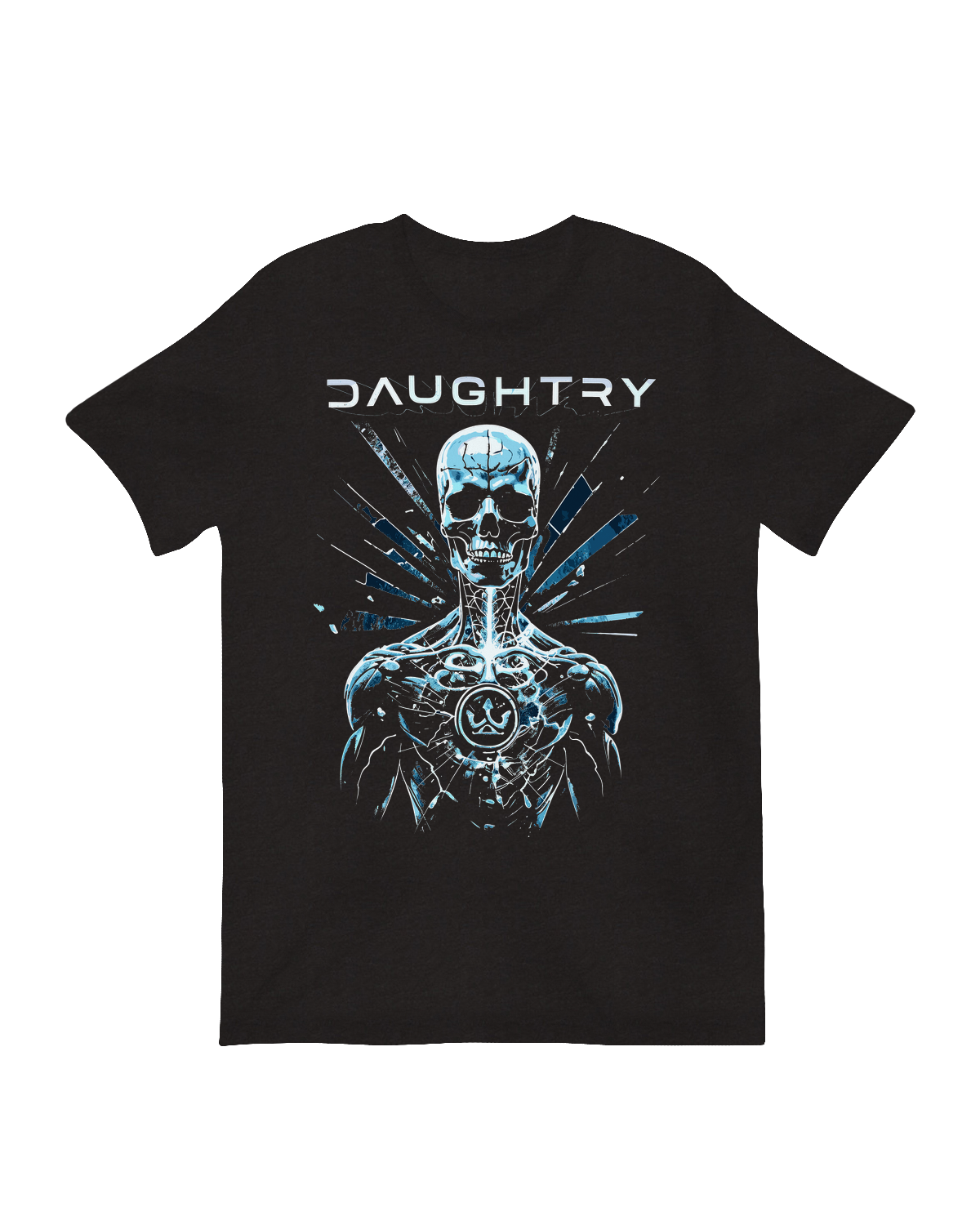 Daughtry Crown Skeleton rock music poster artwork