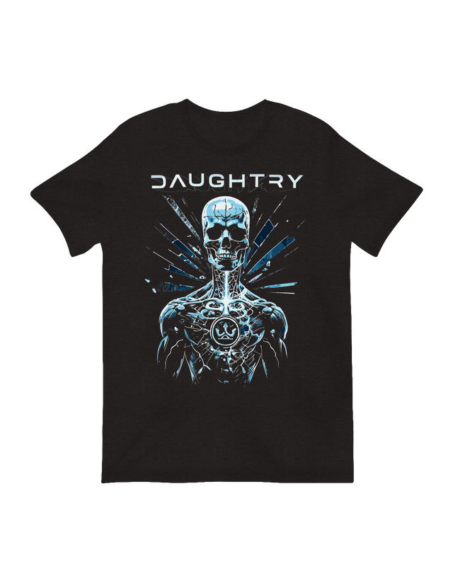 Daughtry Crown Skeleton rock music poster artwork