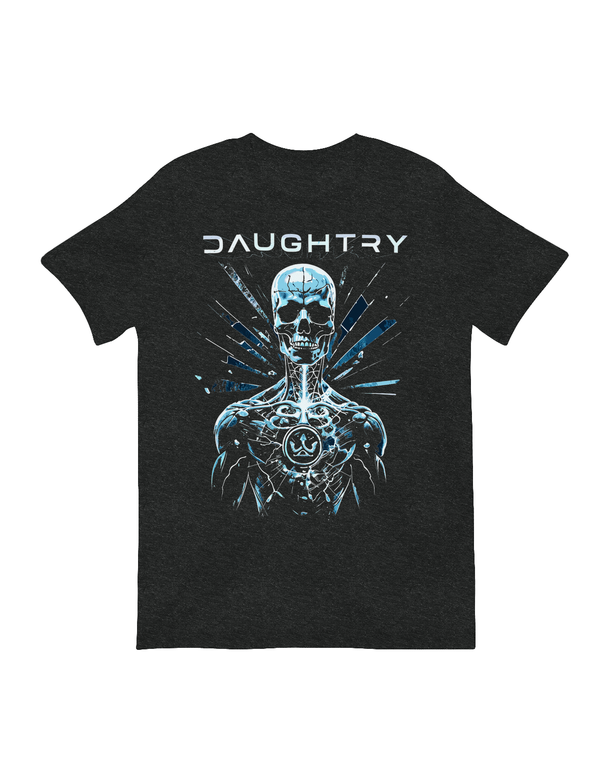 Daughtry band merchandise skeleton with crown decor