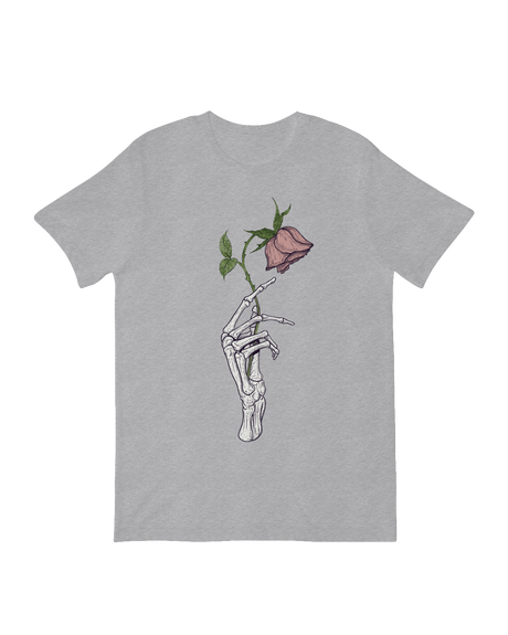 Dead Rose Skeleton Hand gothic romance art print

