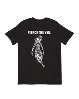 Emo music merchandise skeleton collision wall art