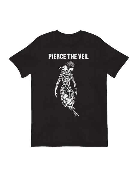 Emo music merchandise skeleton collision wall art