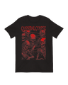Extreme metal merchandise tortured skeleton artwork