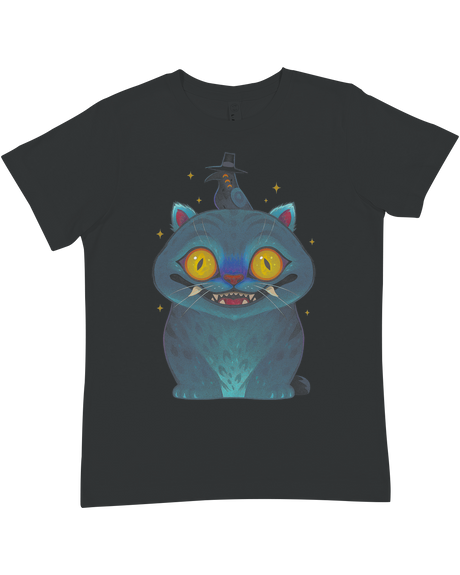 Front view of KPop Demon Hunters sequel teaser artwork on youth crewneck

