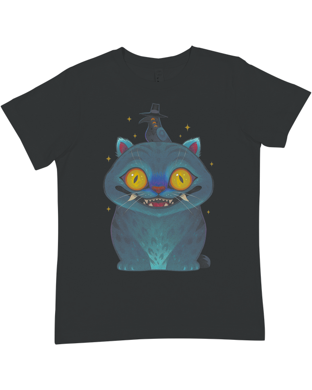 Front view of KPop Demon Hunters sequel teaser artwork on youth crewneck

