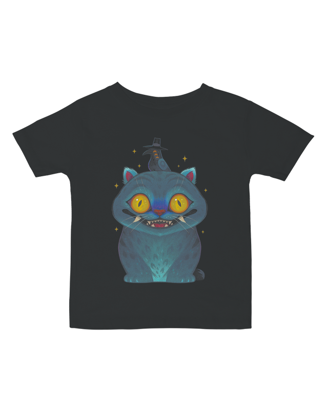 Front view of KPop Demon Hunters soundtrack artwork with musical notes on infant tee

